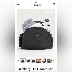 -SOLD- TushBaby baby / toddler hip carrier